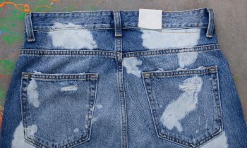 How to Bleach Denim Jeans and Jacket