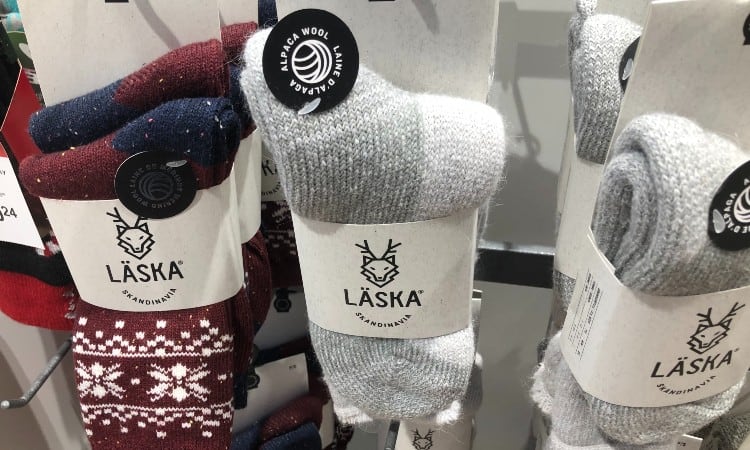 Alpaca or Cashmere Socks