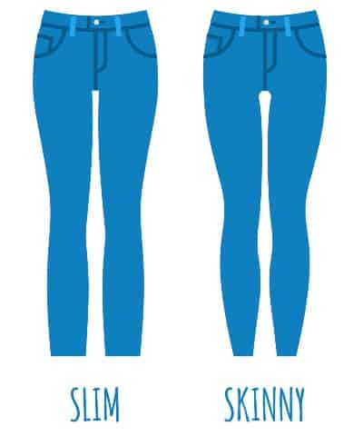 Difference Between Skinny Fit and Slim Fit