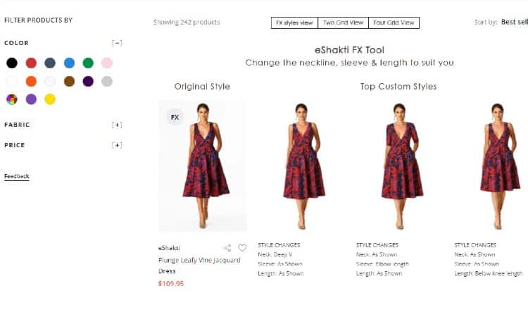 Desainer gaun online