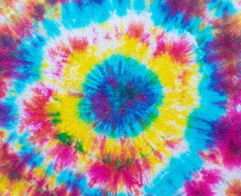 Dyeing fabric with food coloring