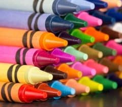 Crayon on Clothes