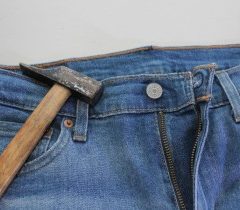 Fix Button on Jeans