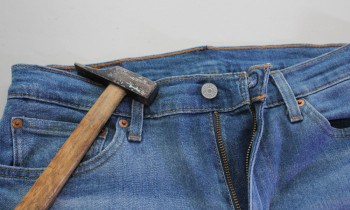 Fix Button on Jeans