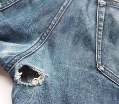 Fix Hole in Jeans