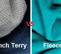 French Terry or Fleece