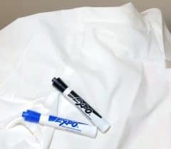 Remove Dry Erase Marker From Clothes