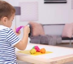 Remove Playdough from Clothes
