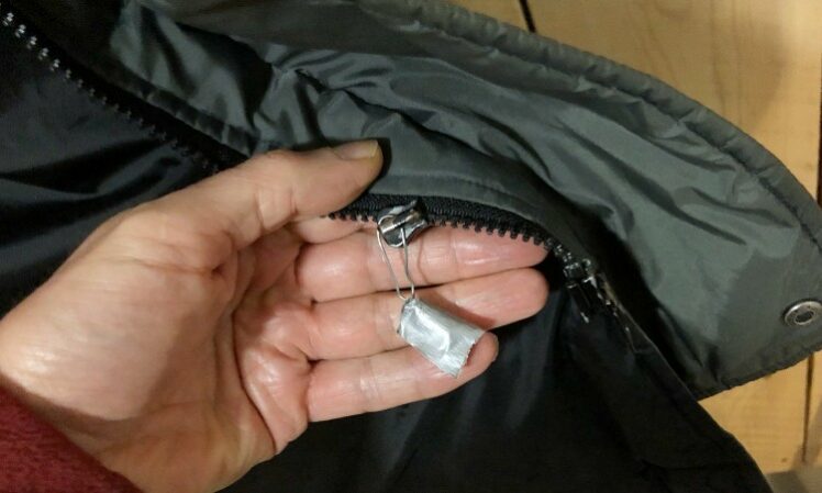 Fix Broken Zipper Pull
