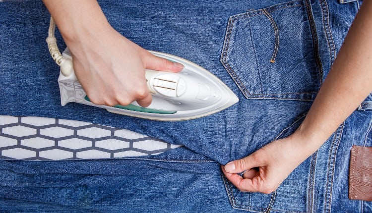 How to Iron Jeans