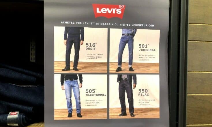 What Do the Numbers on Levi Jeans Mean?