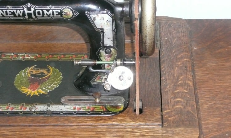 New treadle sewing machine