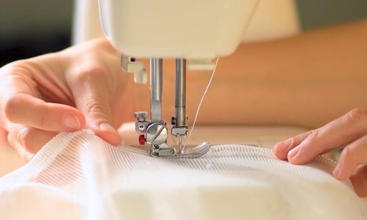 Sewing mesh fabric