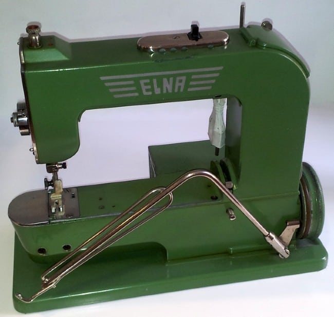 Vintage elna sewing machine