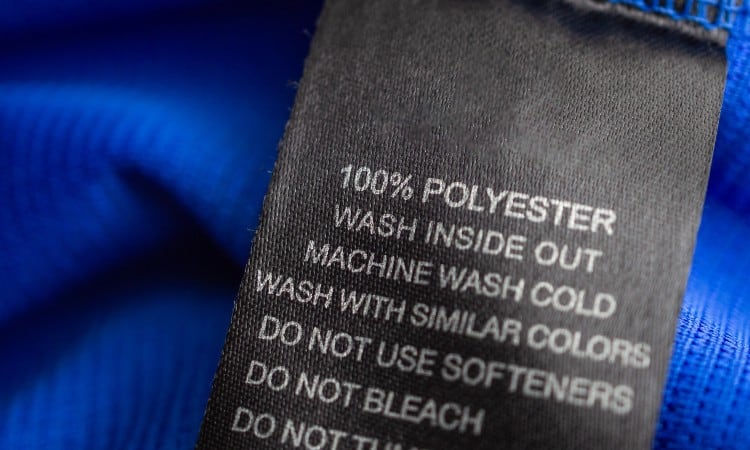 Washing 100 polyester